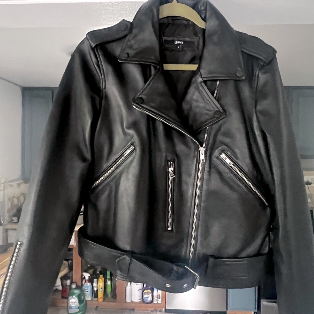 Quince leather jacket (large)
